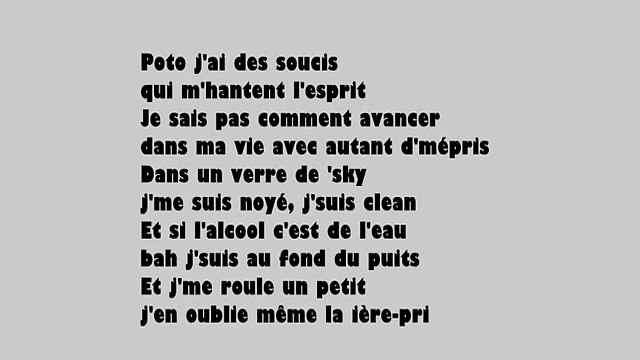 Gradur - Donne Moi Ta Main ft. Nekfeu (Paroles)