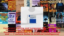 Download  Constraint Solving and Language Processing First International Workshop CSLP 2004 Ebook Online