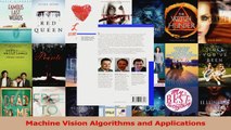 Read  Machine Vision Algorithms and Applications Ebook Free
