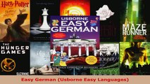 Read  Easy German Usborne Easy Languages Ebook Free