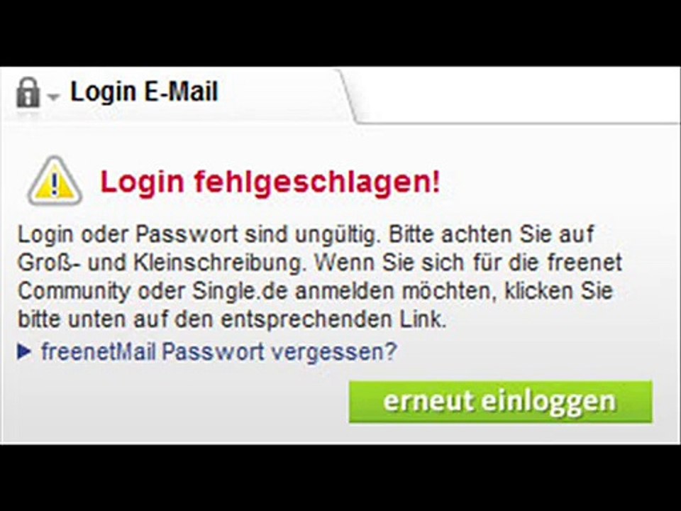 Neueste Funktionen in web.de Login