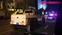 Dan Bilzerian Drives His Mercedes Benz G63 AMG 6x6 On The Sunset Strip In Hollywood 1.8.15