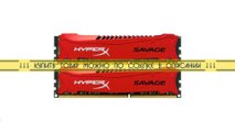 DIMM 8Gb 2x4Gb KIT DDR3 PC17000 2133MHz Kingston HyperX Savage Red (HX321C11SRK2/8)