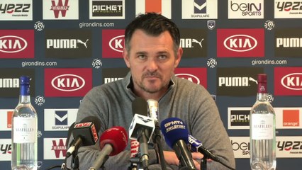 Foot - L1 - FCGB : Sagnol «Les dirigeants m'ont renouvelé leur confiance»