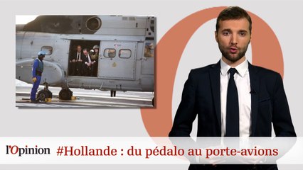 #Hollande : du pédalo au porte-avions