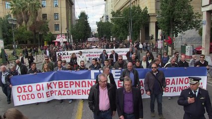 Grèce : les déçus de Tsipras de nouveau en grève et dans la rue