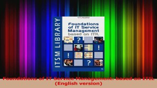 Download  Foundations of IT Service Management based on ITIL English version PDF Free