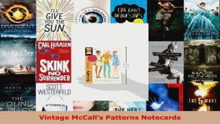 Read  Vintage McCalls Patterns Notecards PDF Online