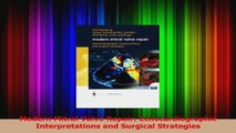 Read  Modern Mitral Valve Repair Echocardiographic Interpretations and Surgical Strategies PDF Online