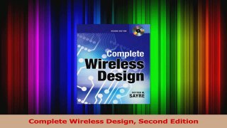 Read  Complete Wireless Design Second Edition PDF Free