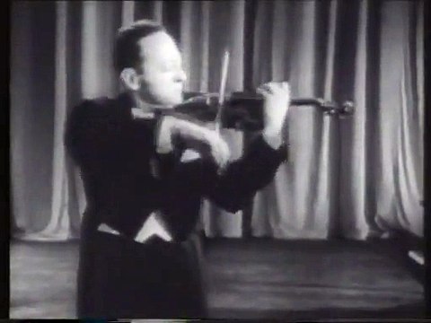 Jascha Heifetz Plays Bach Partita No 3 (Prelude)