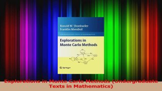 Read  Explorations in Monte Carlo Methods Undergraduate Texts in Mathematics Ebook Free