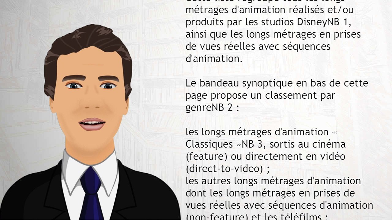 Liste des longs métrages d'animation produits par les Studios Disney