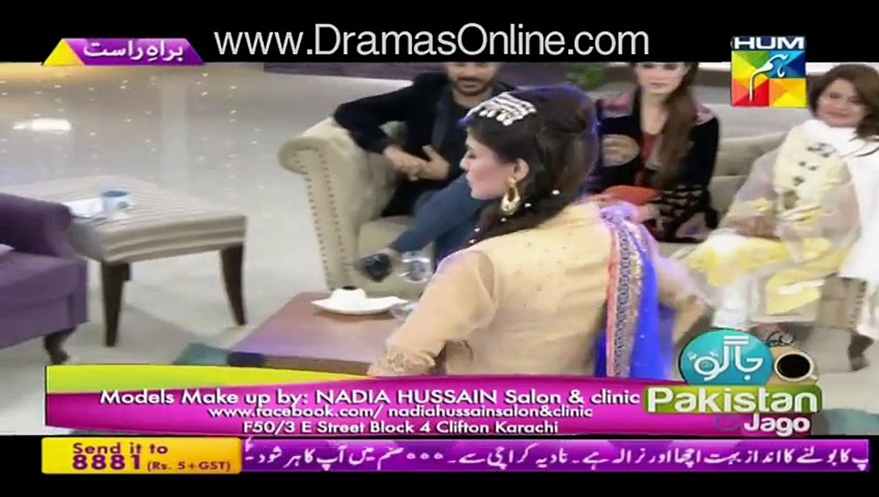 Jago Pakistan Jago with Sanam Jung - 4th December 2015 Part 2 - Latest Wedding Fashions