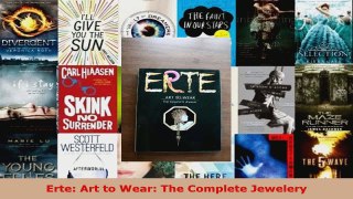 Read  Erte Art to Wear The Complete Jewelery Ebook Free