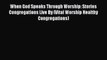 When God Speaks Through Worship: Stories Congregations Live By (Vital Worship Healthy Congregations)