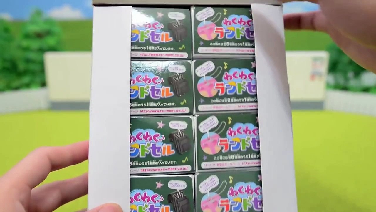 Anpanman toy ミニチュアランドセル！ リーメントわくわくランドセル 開封レビュー