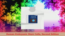 Human Embryonic Stem Cells Second Edition PDF