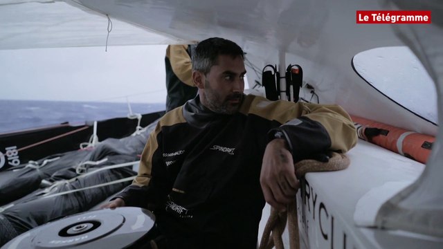 Trophée Jules Verne. Spindrift. Des heures cruciales