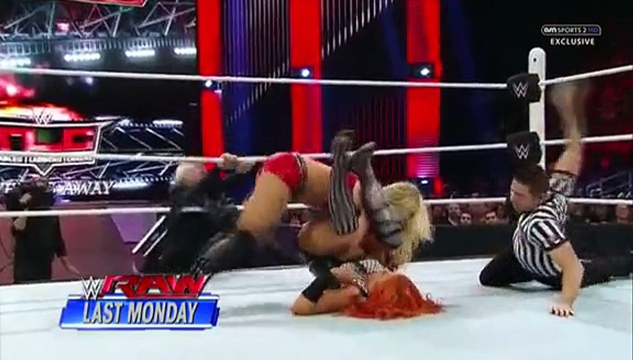 Brie Bella Alicia Fox Charlotte Becky Lynch Backstage Segment