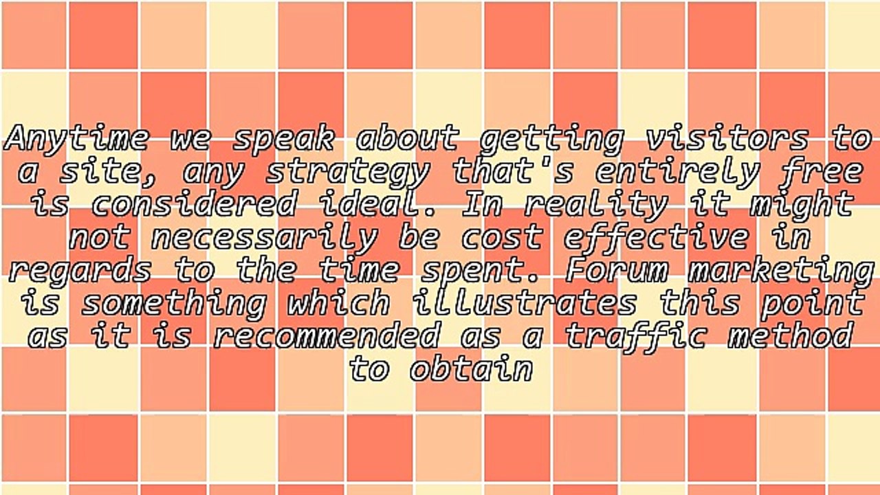 Looking to Generate an Income Online? Think About Forum Marketing