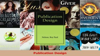 Read  Publication Design Ebook Free