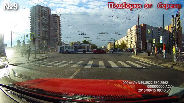 Подборка видео аварии дтп происшествия 16.09.2015 Car Crash Compilation september