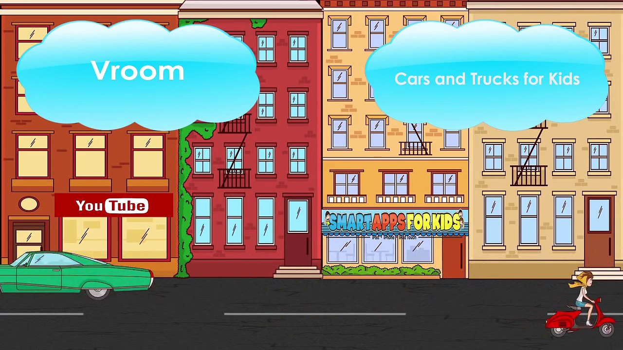 VROOM! Cars and Trucks for Kids best app demos for kids Philip