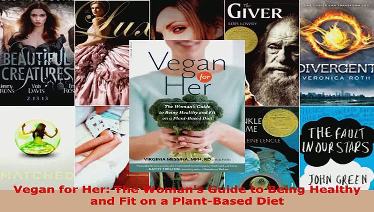 Read  Vegan for Her The Womans Guide to Being Healthy and Fit on a PlantBased Diet PDF Free