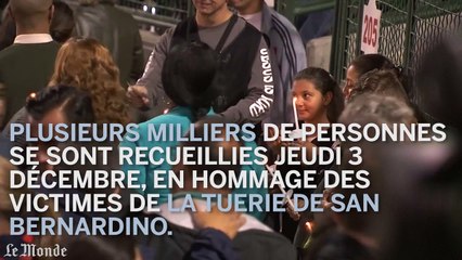 Des milliers de personnes se recueillent à San Bernardino