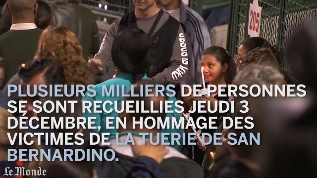 Des milliers de personnes se recueillent à San Bernardino