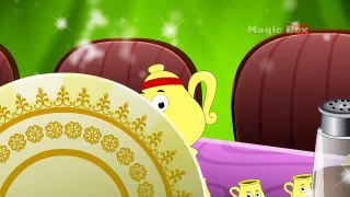I AM A LITTLE TEAPOT | HD English Nursery Rhyme | Animated Cartoon Songs For Kids