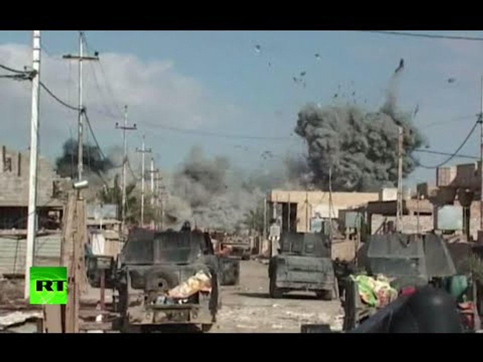 Combat footage: Iraqi troops clash with ISIS in battle for Ramadi
