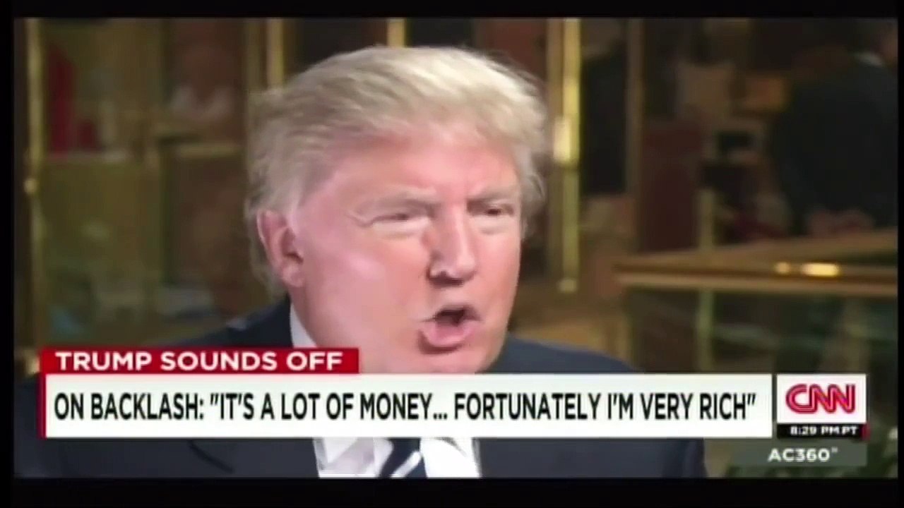 Donald Trump Says “Peanuts” A Lot