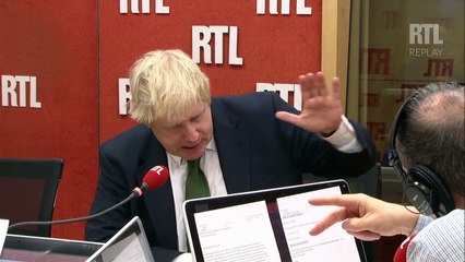 Attentats à Paris : "Il fallait être là côte à côte avec nos amis français", dit Boris Johnson, le maire de Londres