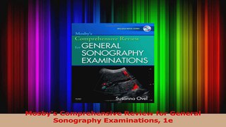 PDF Download  Mosbys Comprehensive Review for General Sonography Examinations 1e Read Full Ebook