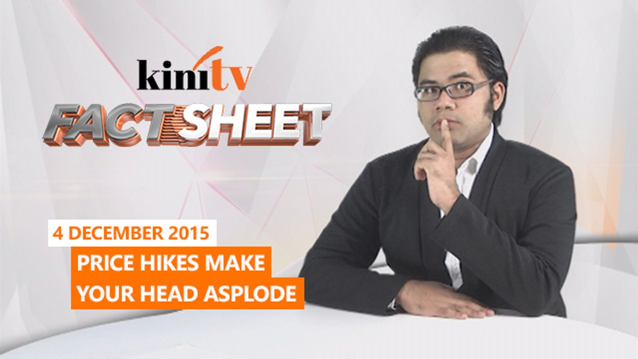 Fact Sheet - December 4: Price hikes make your head asplode