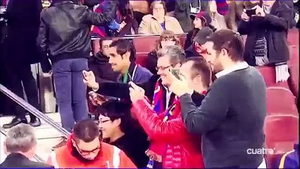 Neymar was very bored and sleepy during Barcelona vs Vilanovense