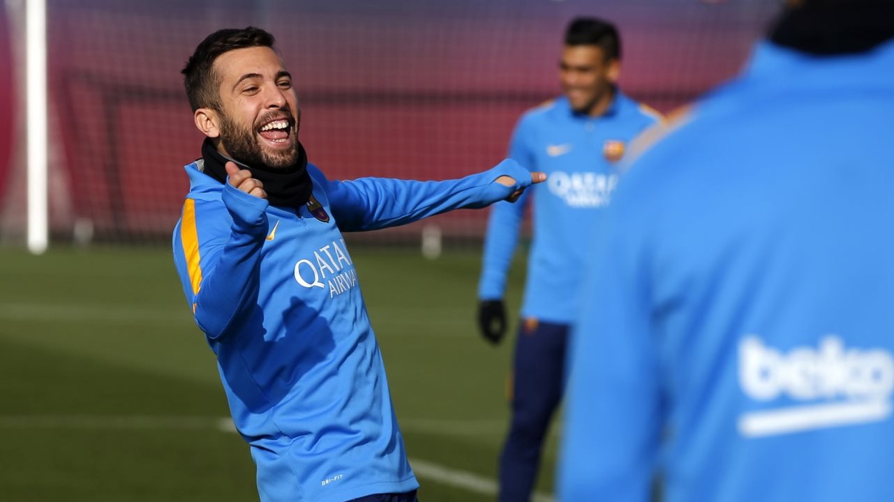 FCB training session: Last session before Mestalla