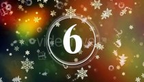 10 Christmas Backgrounds | Motion Graphics - Videohive template