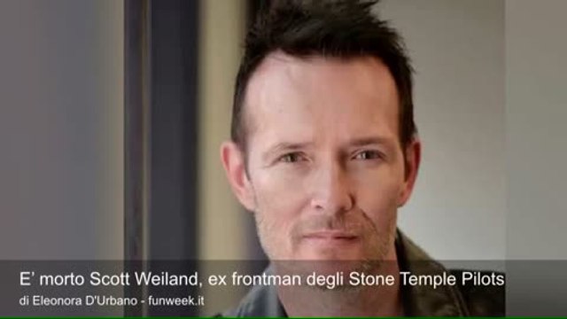 E’ morto Scott Weiland, ex frontman degli Stone Temple Pilots
