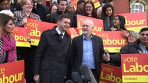 Jeremy Corbyn speaking on Labour victory in Oldham