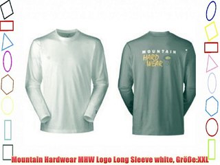 Mountain Hardwear MHW Logo Long Sleeve white Gr??e:XXL