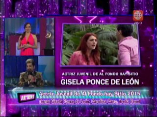 Mejor Actriz Juvenil de AFHS 2015 Areliz Benel