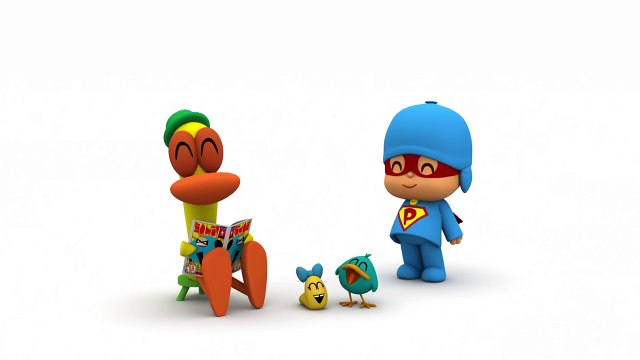 Super Pocoyo encourages good habits