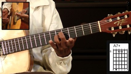 Flávio Venturini e Guarabira - Espanhola (como tocar - aula de violão )