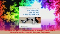 Jensen 2e Text Lab Manual  PrepU plus LWW DocuCare SixMonth Access Package Download