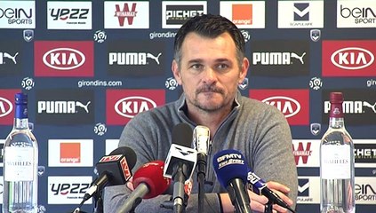 Conférence avant Guingamp : Sagnol