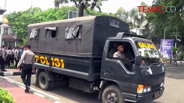 Demo Mahasiswa Serang, Ricuh 5 Mahasiswa Ditangkap