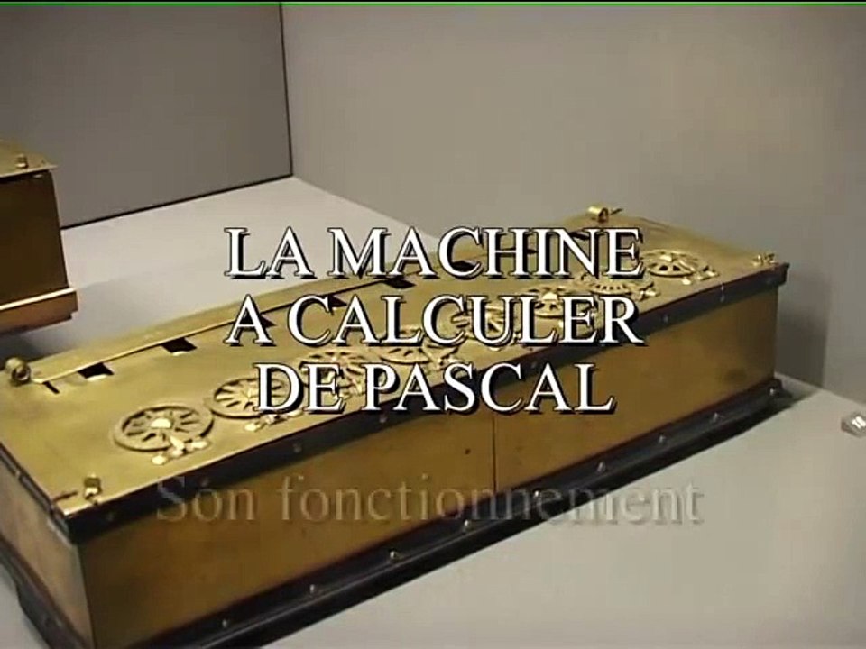 Pascaline - Calculette de Blaise Pascal